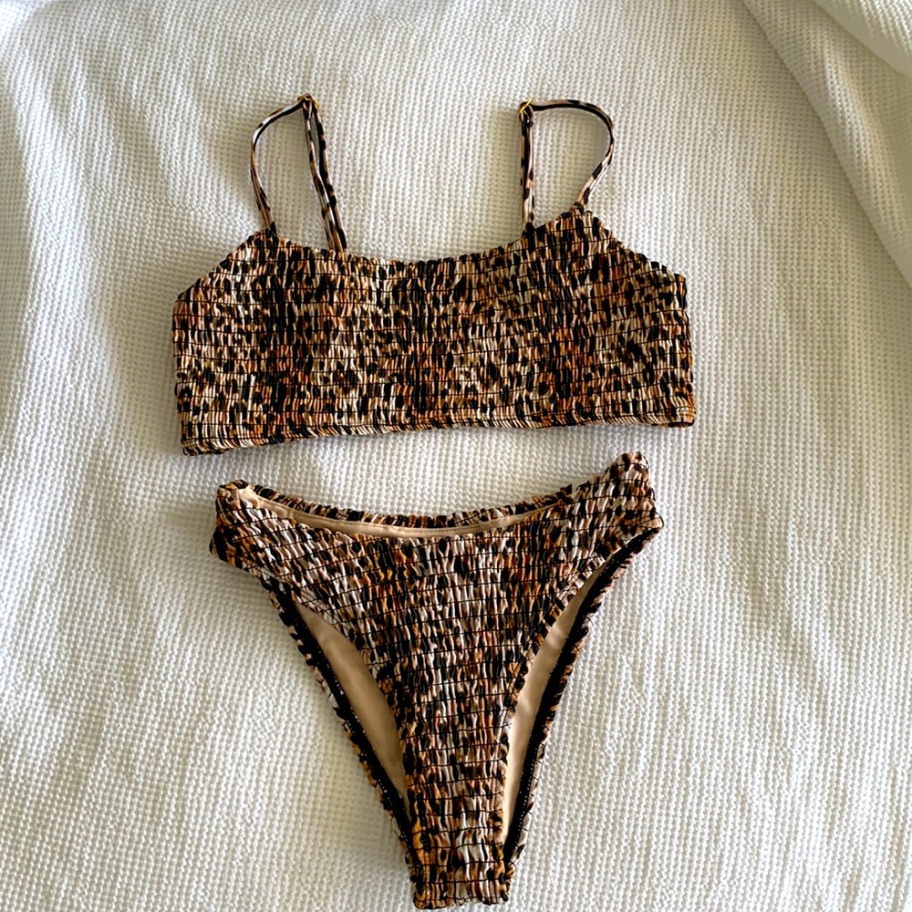 MOSMANN AUSTRALIA CHEETAH BIKINI SIZE M